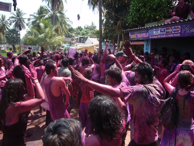 India 2010 - Hampi - Virupapur Gaddi - Holi Festival
